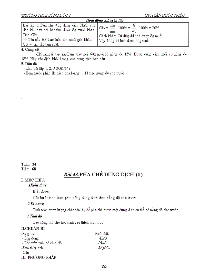 image for page Giao an hoa hoc 8 cktkn