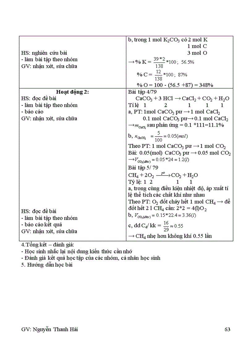 image for page Giáo án hóa học 8 đúng chuẩn