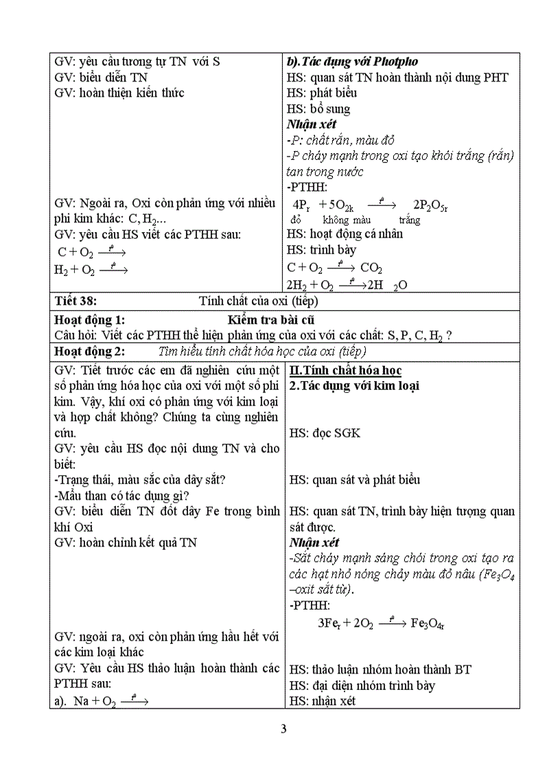 image for page Giáo án Hóa học 8 HKII