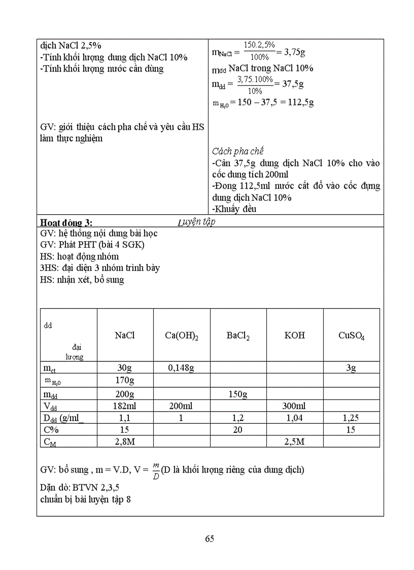 image for page Giáo án Hóa học 8 HKII