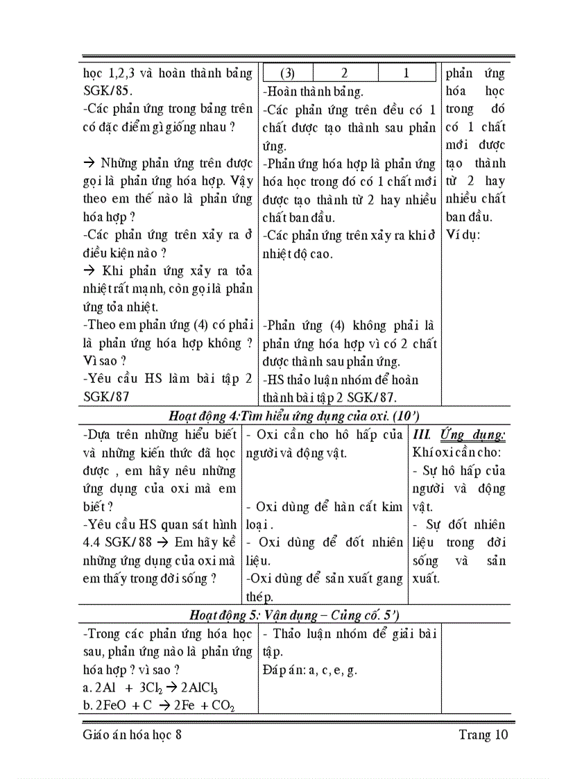 image for page Giáo án hóa học 8 học kỳ ii cực chuẩn