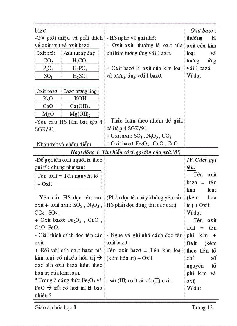 image for page Giáo án hóa học 8 học kỳ ii cực chuẩn