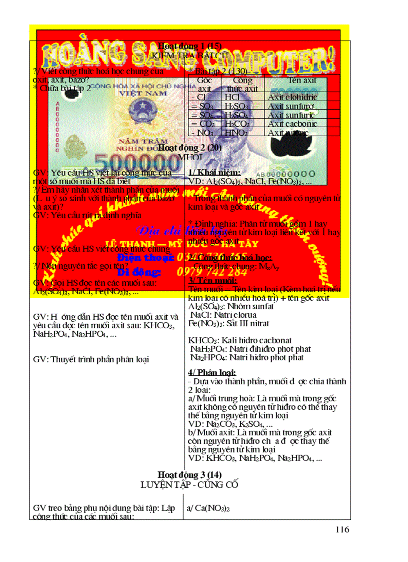 image for page Giao An Hoa Hoc 8 HS Tron bo Chuc thanh cong