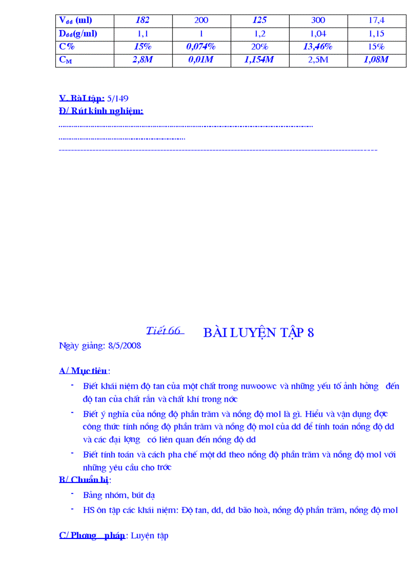 image for page Giáo án Hóa học 8 năm học 08 09 toàn tập