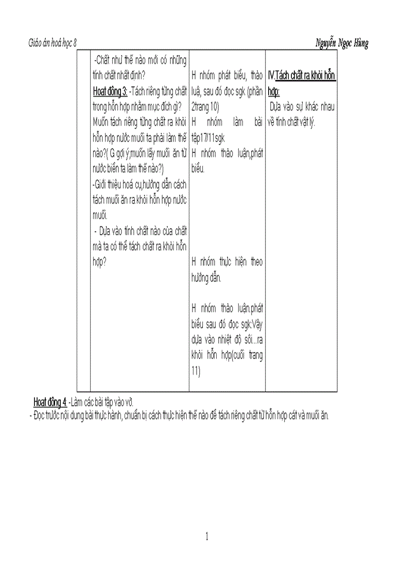 image for page Giao an Hoa hoc 8 tron bo