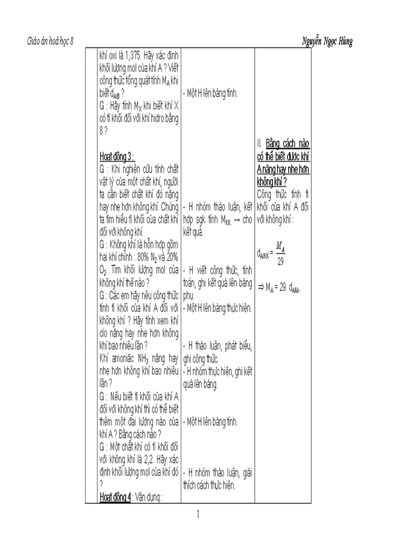 image for page Giao an Hoa hoc 8 tron bo