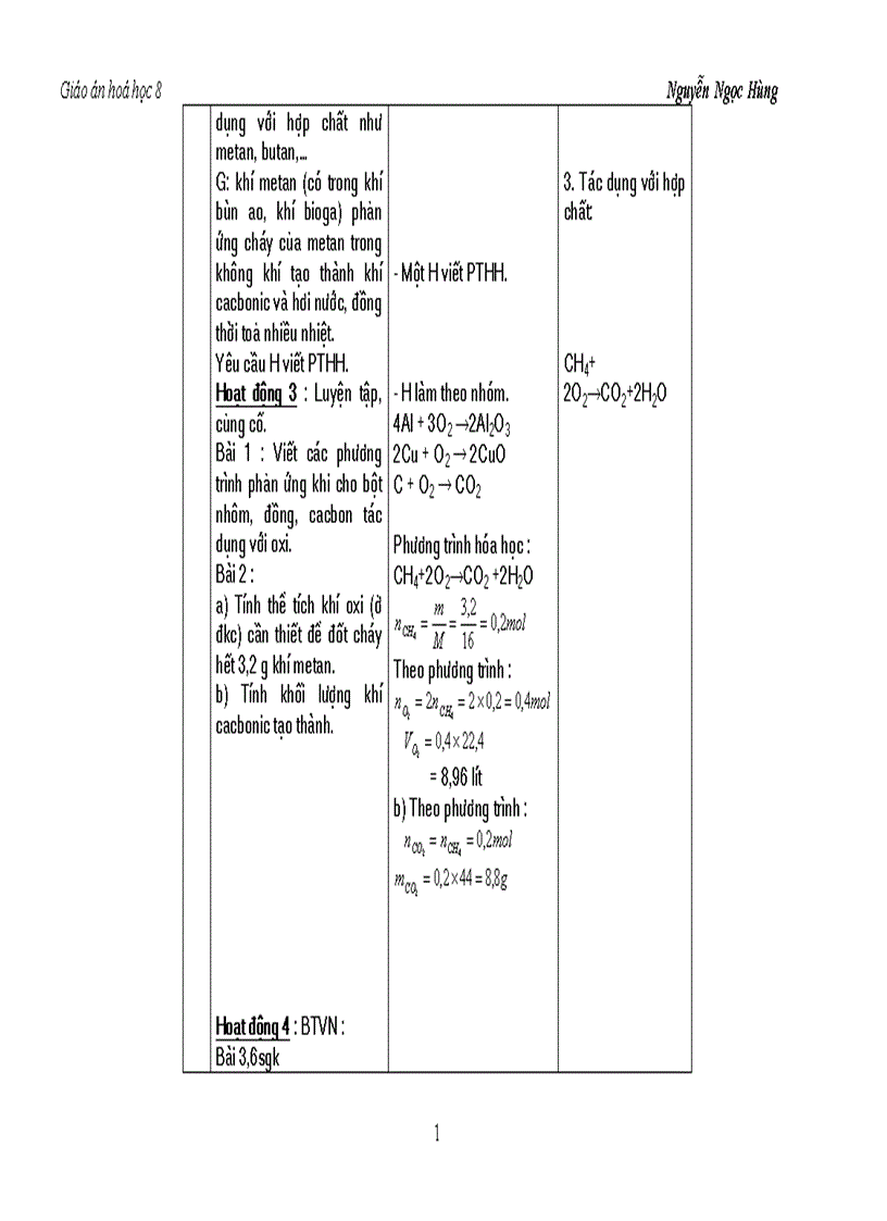 image for page Giao an Hoa hoc 8 tron bo