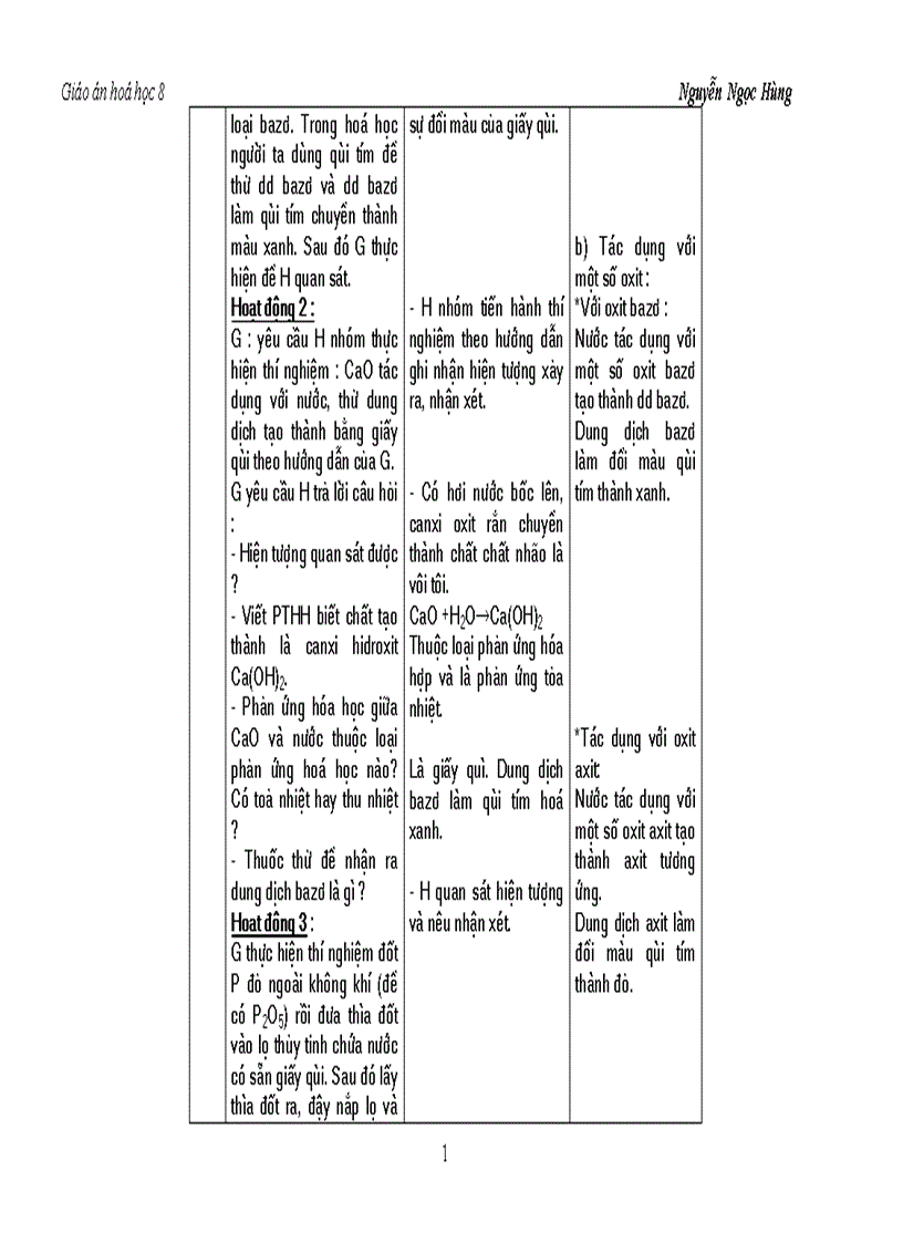 image for page Giao an Hoa hoc 8 tron bo