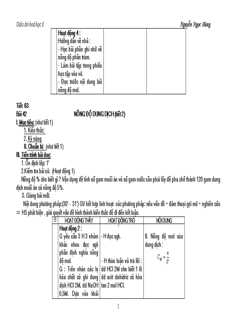 image for page Giao an Hoa hoc 8 tron bo