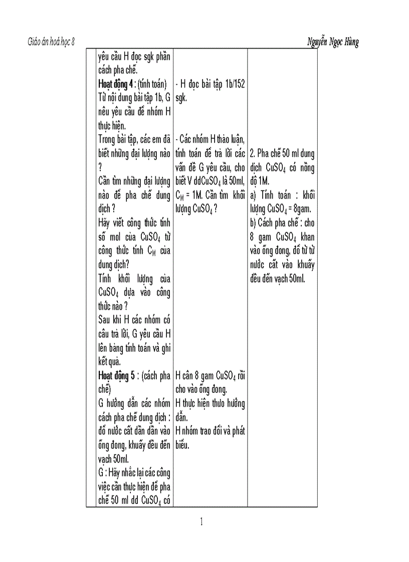 image for page Giao an Hoa hoc 8 tron bo