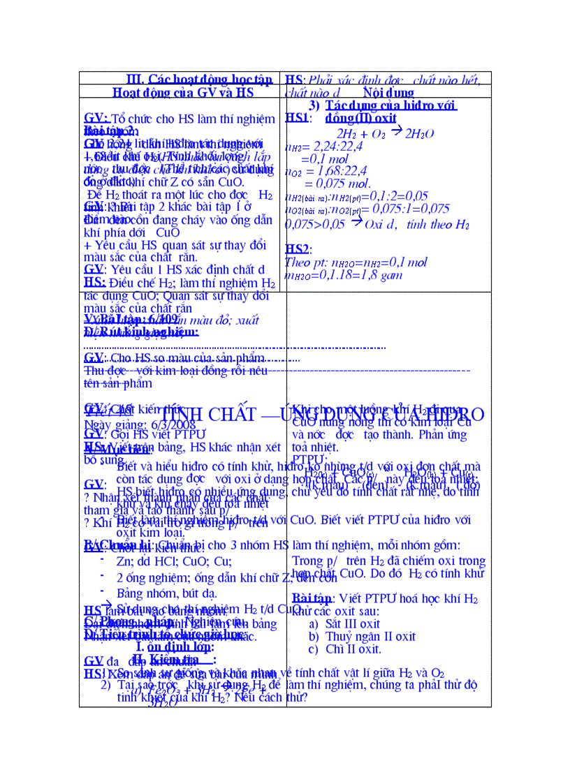 image for page Giáo án hóa học 8 từ tiết 45 đến hết năm học