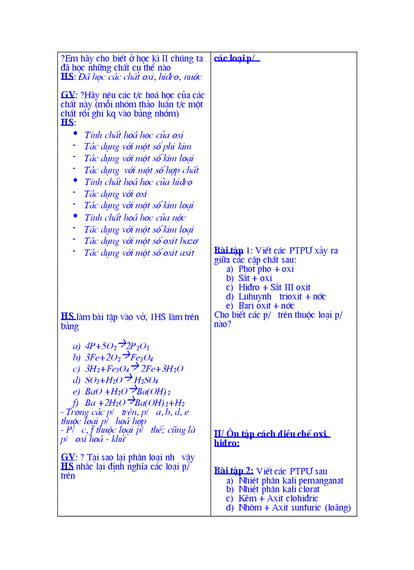 image for page Giáo án hóa học 8 từ tiết 45 đến hết năm học