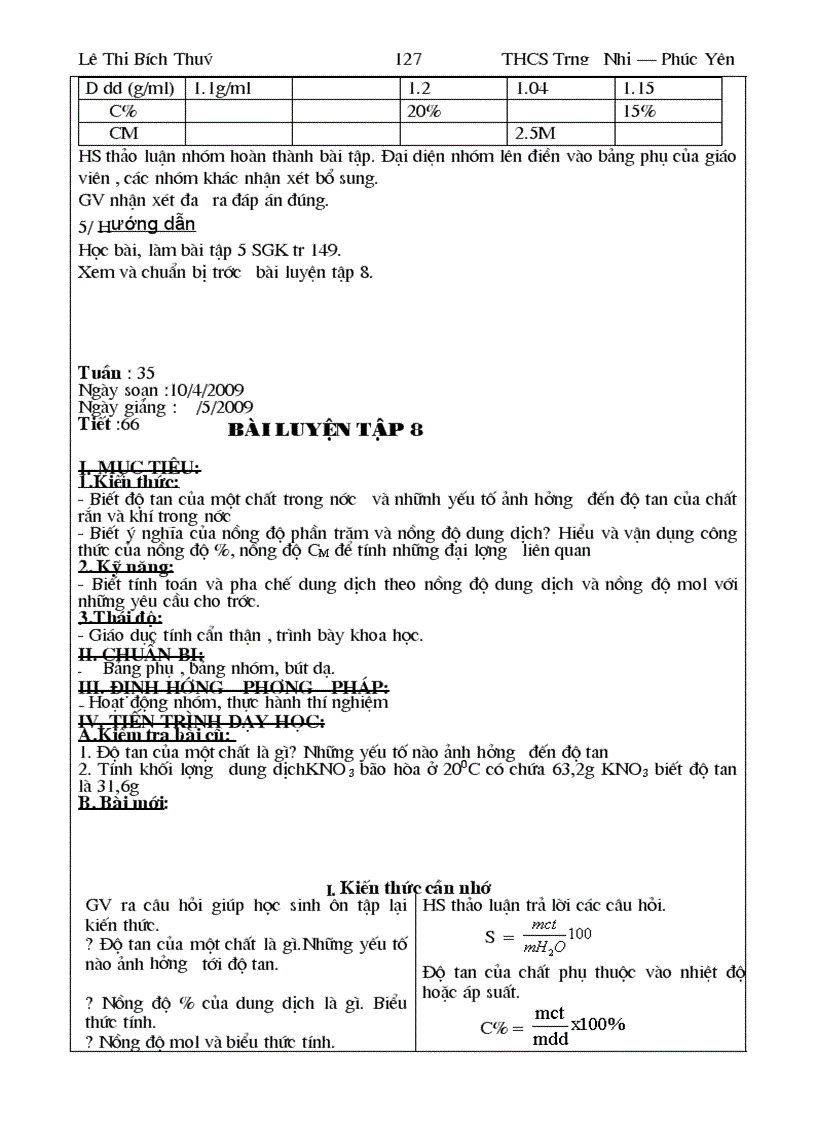 image for page Giao an hoa hoc lop 8 nam hoc 2009 2010