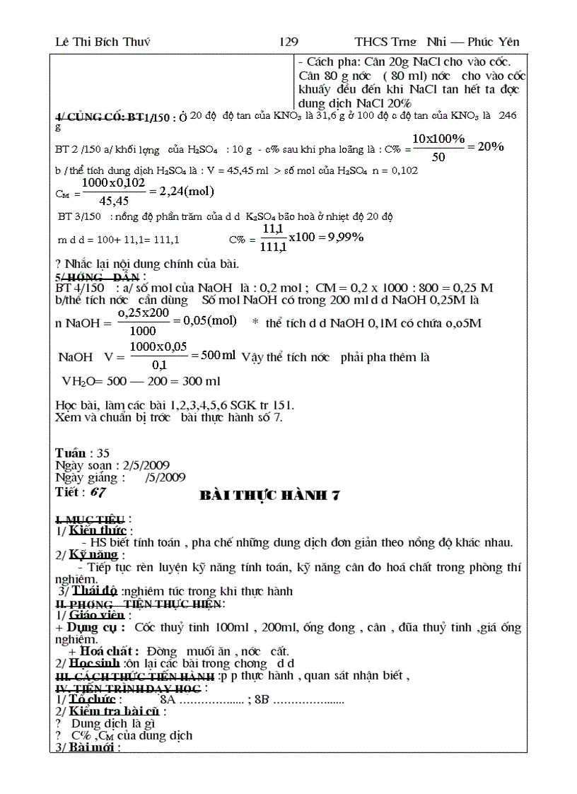 image for page Giao an hoa hoc lop 8 nam hoc 2009 2010