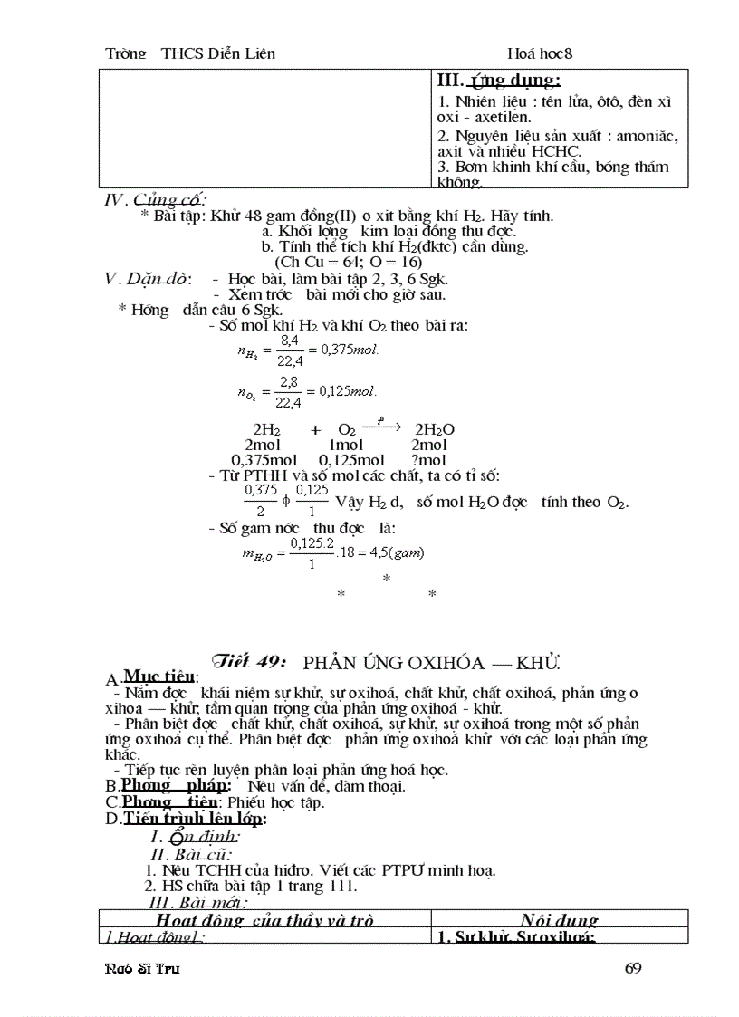 image for page Giao An Hoa hoc8