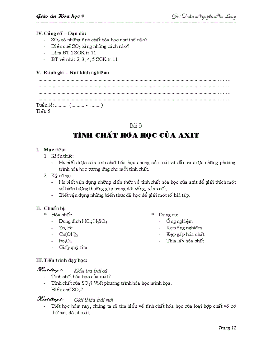 image for page Giao án HÓA lớp 8 trọn bo cực hay