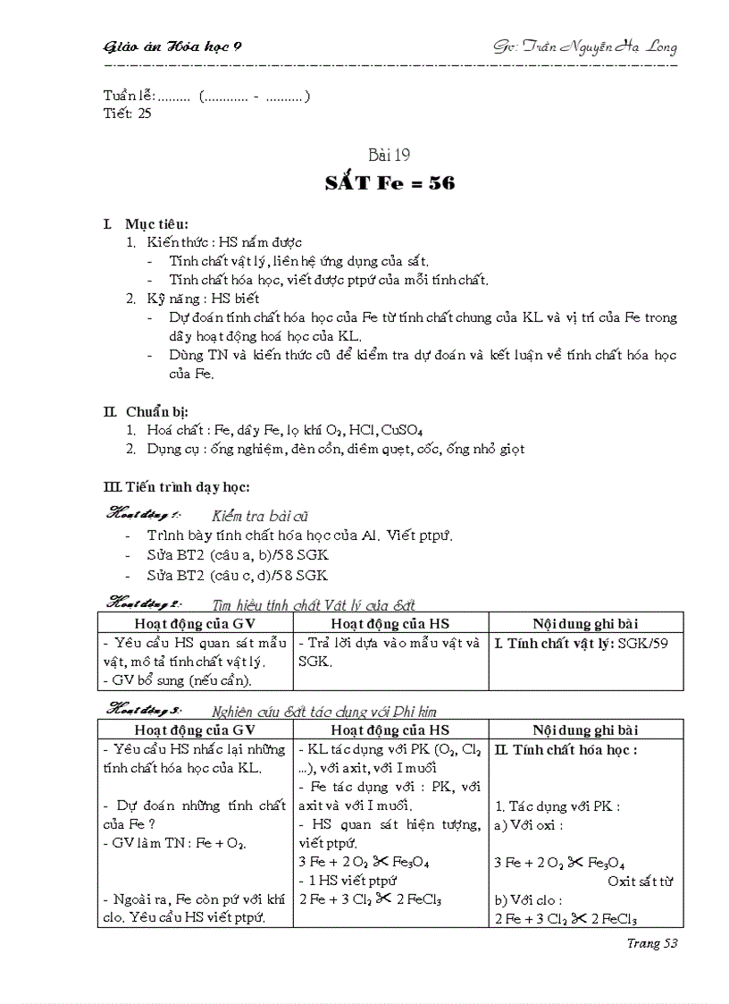 image for page Giao án HÓA lớp 8 trọn bo cực hay