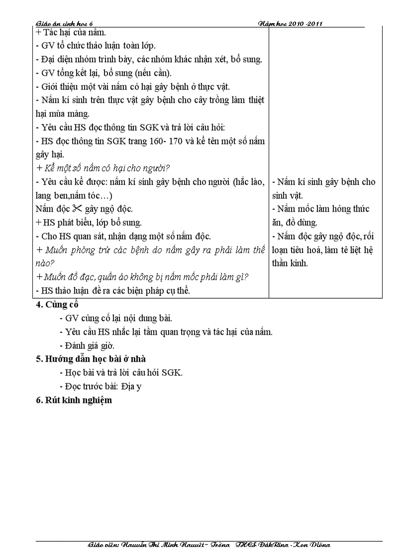 image for page Giáo án sinh 6 cktkn 2011