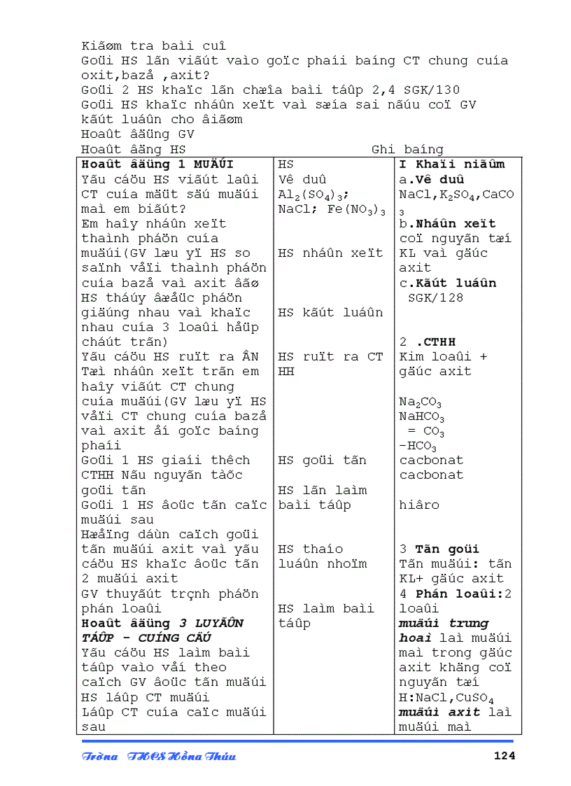 image for page Giáo án TK Hóa 8 trọn bộ