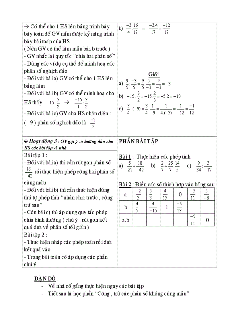 image for page Giáo án tự chọn toan 7