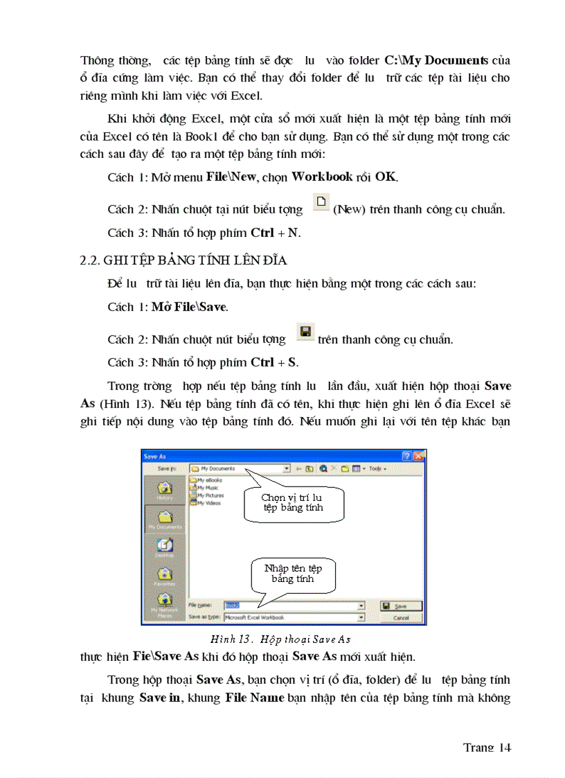 image for page Giáo trình excel 2003