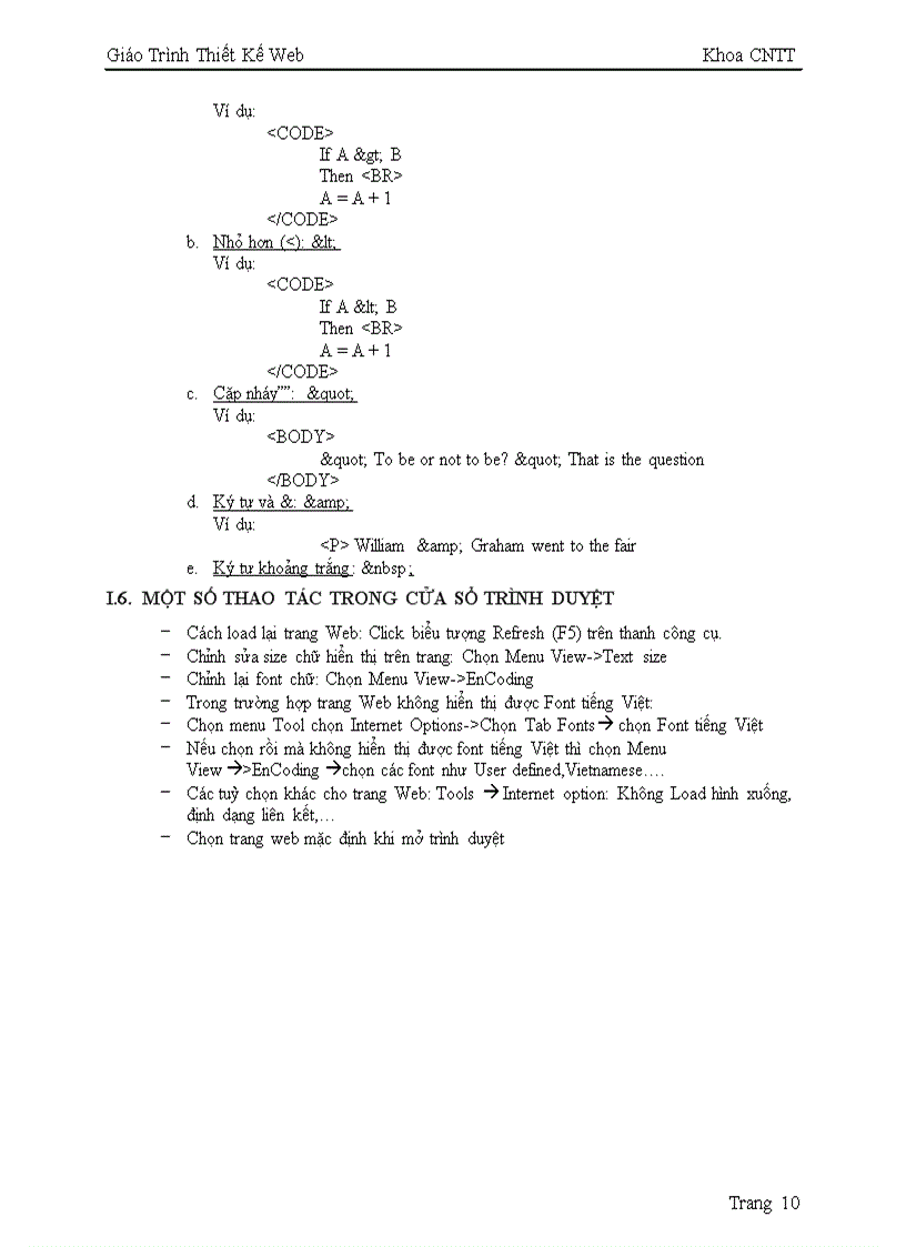 image for page Giáo trình thiết kế web bằng html cực hay