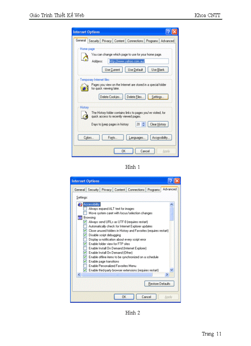 image for page Giáo trình thiết kế web bằng html cực hay