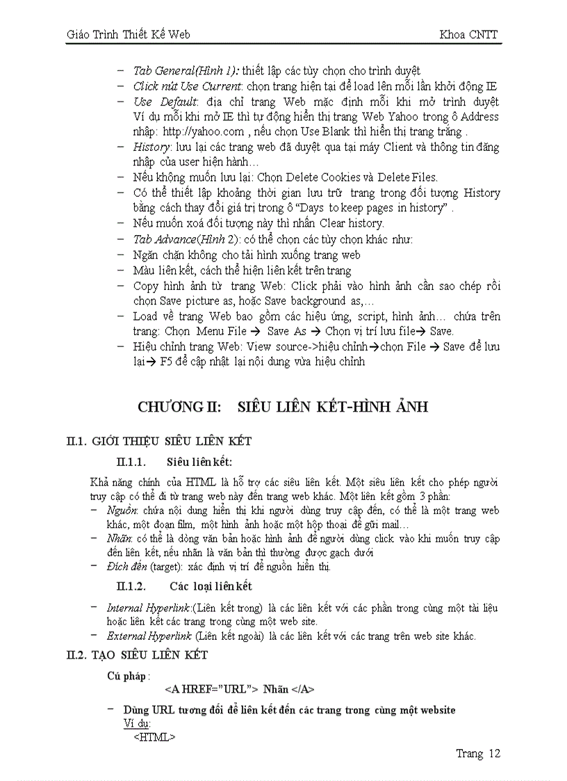 image for page Giáo trình thiết kế web bằng html cực hay