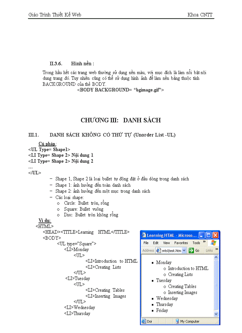image for page Giáo trình thiết kế web bằng html cực hay