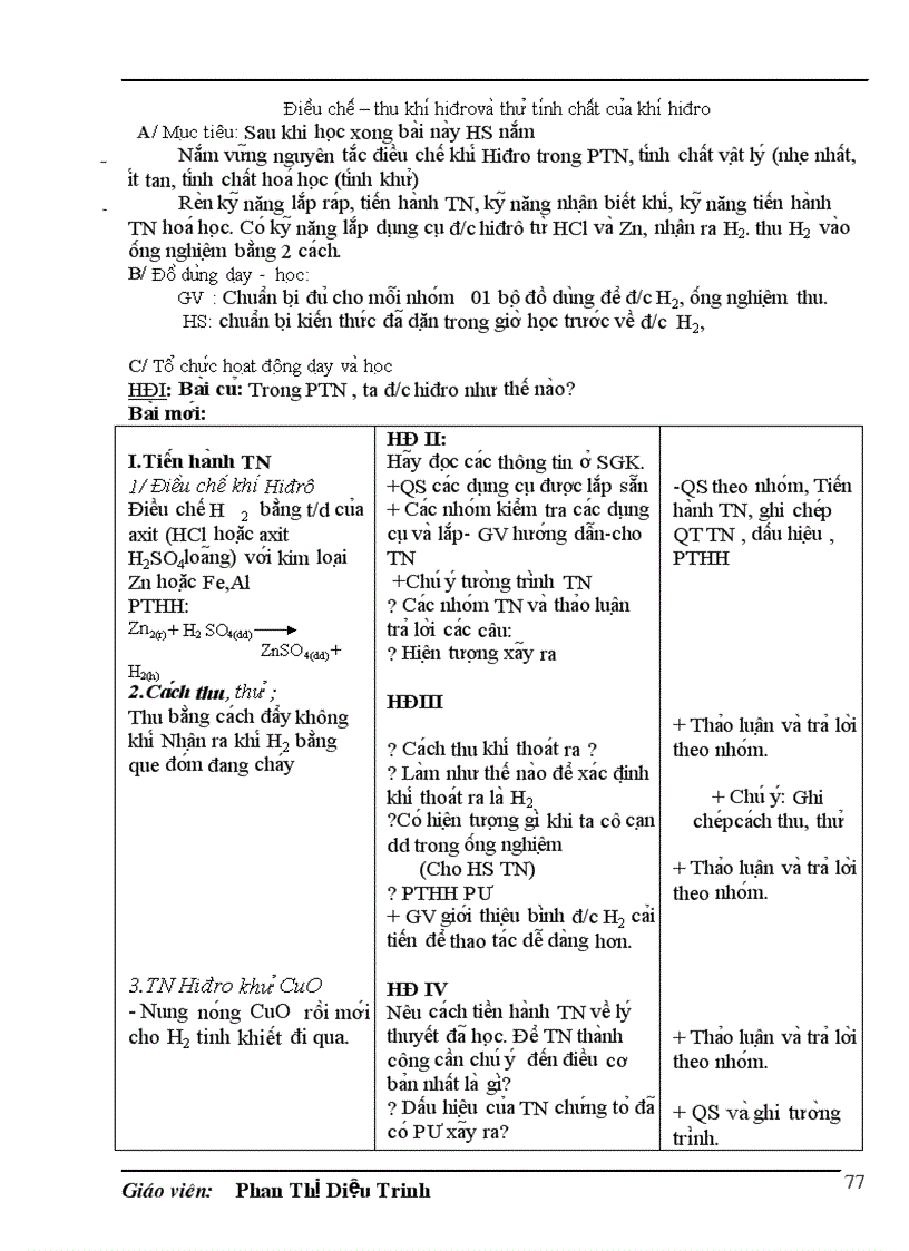 image for page Giáo án Hóa 8 CN 1