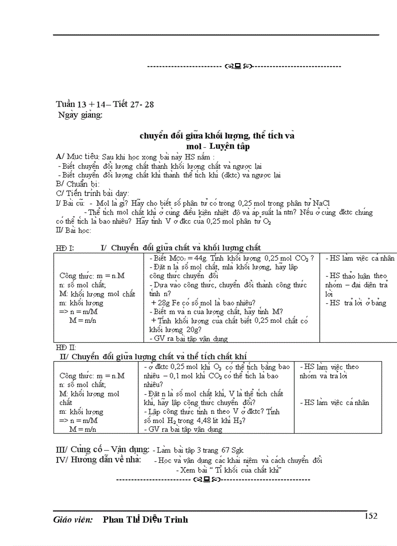 image for page Giáo án Hóa 8 CN 1