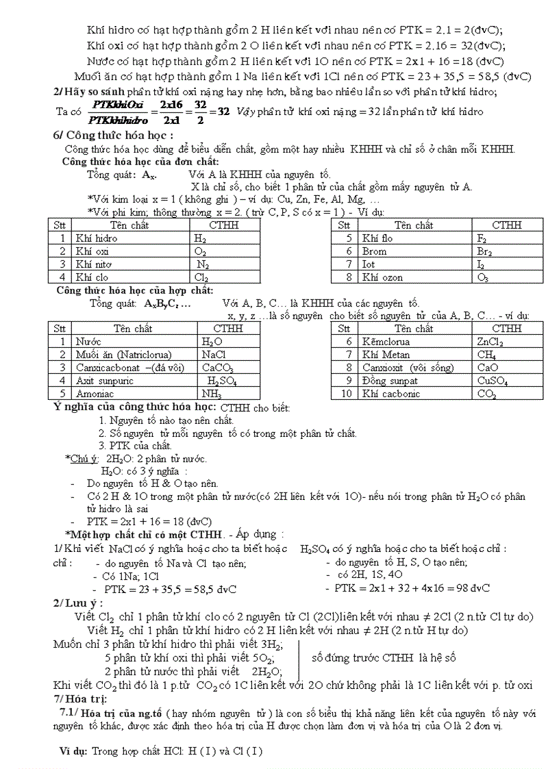 image for page He thong kien thuc Hoa 8 Chuan