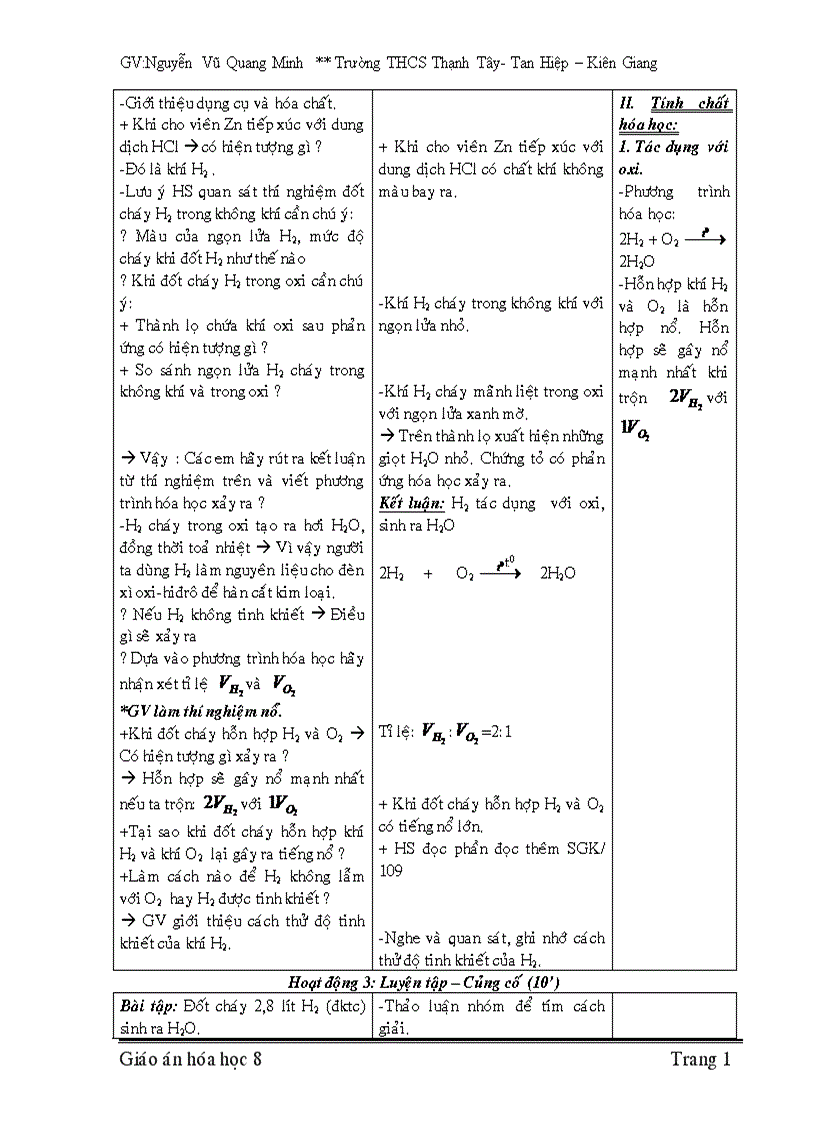 image for page Hoa Hoc 8 full 3 cot
