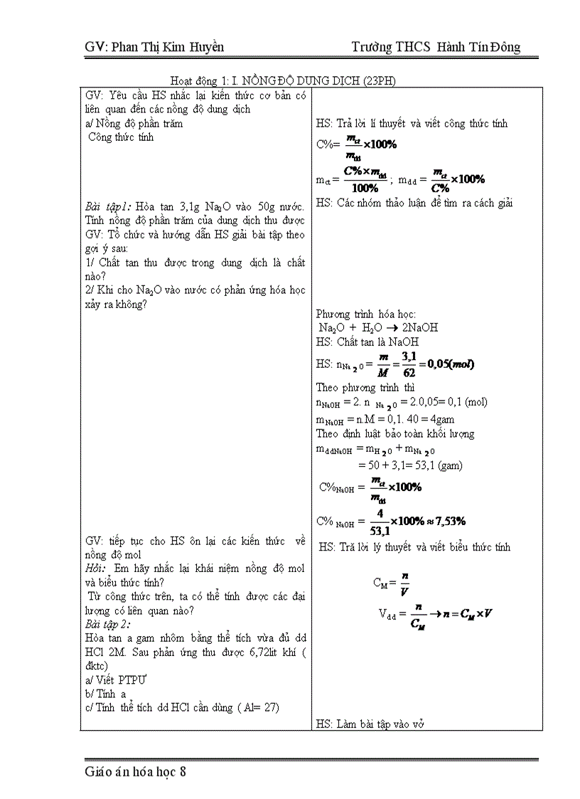 image for page Hoa Hoc 8 full 3 cot