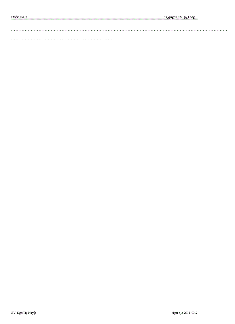 image for page Hoa 9 tiet 10 Kiem tra bai so 1