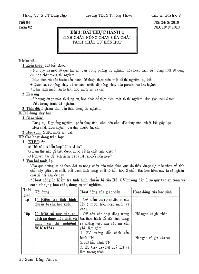 image for page Hoa hoc 8 chuan ktkn 2010 2011