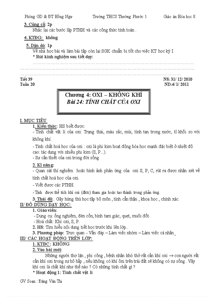 image for page Hoa hoc 8 chuan ktkn 2010 2011