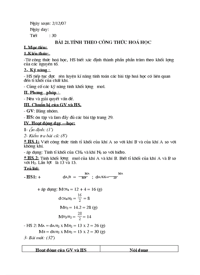 image for page Hoa hoc 8 tiet 30