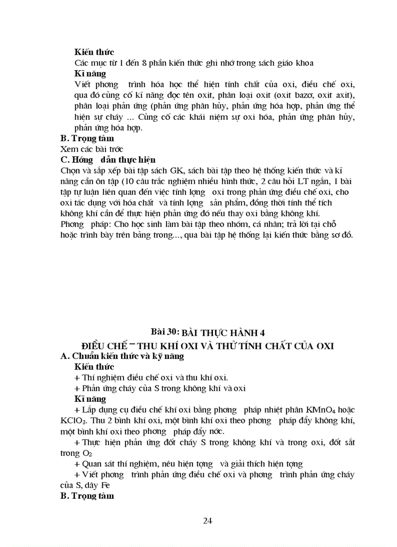 image for page Huong dan thuc hien chuan kien thuc Ky nang Hoa hoc Lop 8