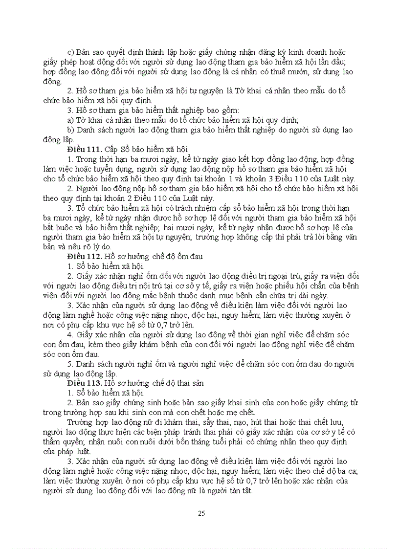 image for page Luật bảo hiểm xã hội