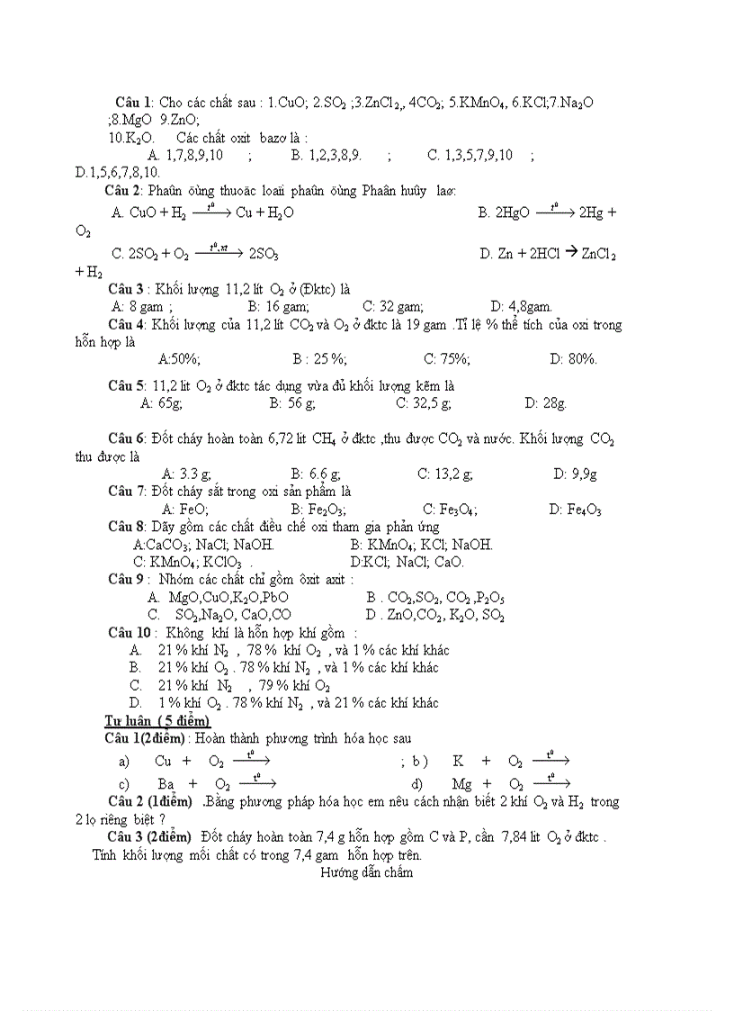 image for page Ma trận và để kt hóa 8