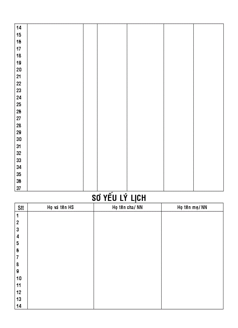 image for page Mẫu sổ chủ nhiệm cấp THCS