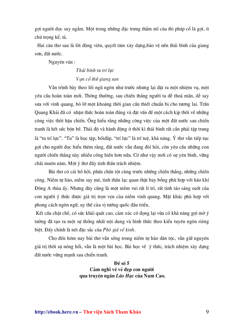 image for page Nhung Bai Van Chon Loc Lop 10