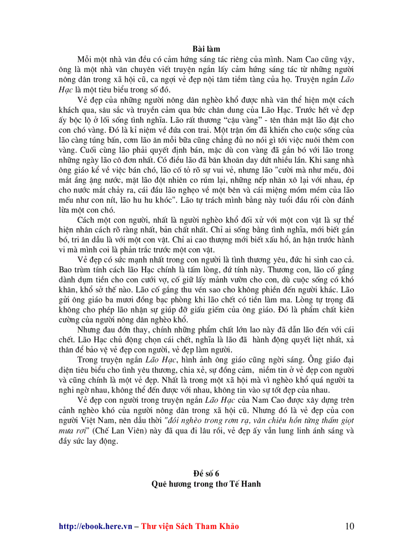 image for page Nhung Bai Van Chon Loc Lop 10