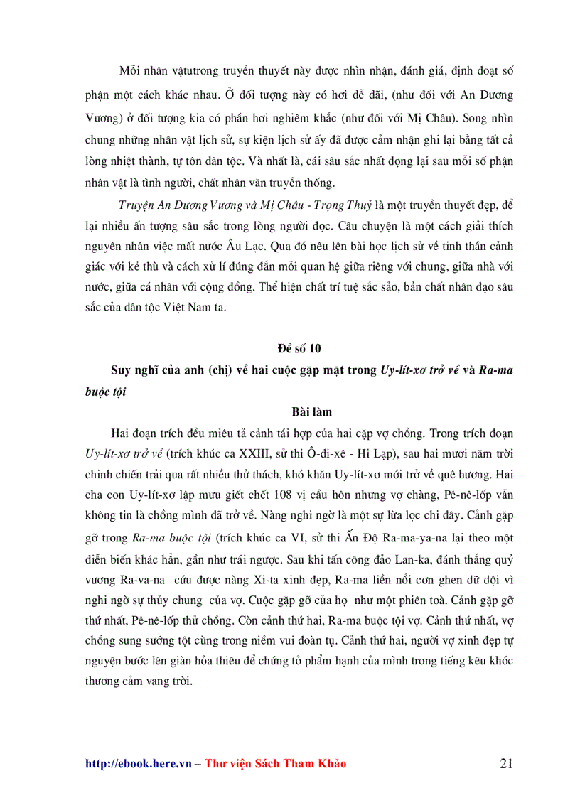 image for page Nhung Bai Van Chon Loc Lop 10