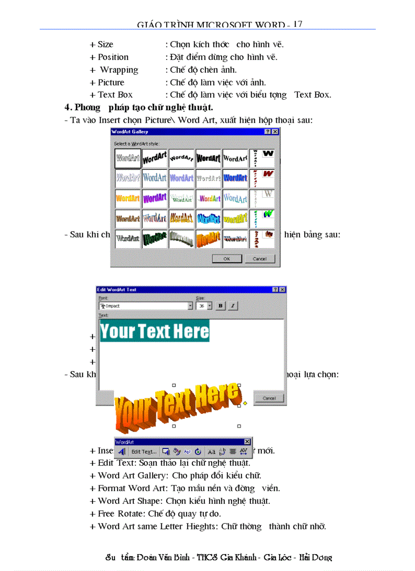 image for page Soạn thảo văn bản Word có hình ảnh minh họa