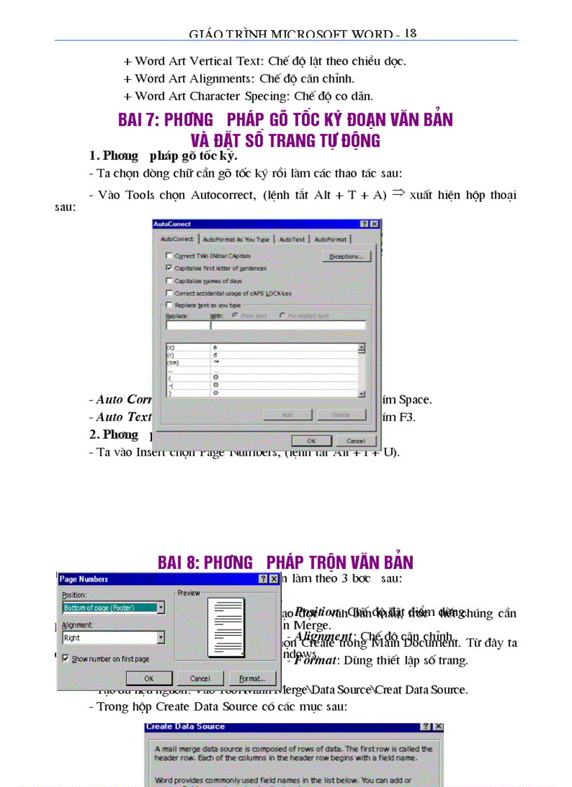 image for page Tài liệu học Word có hình ảnh minh hoạ