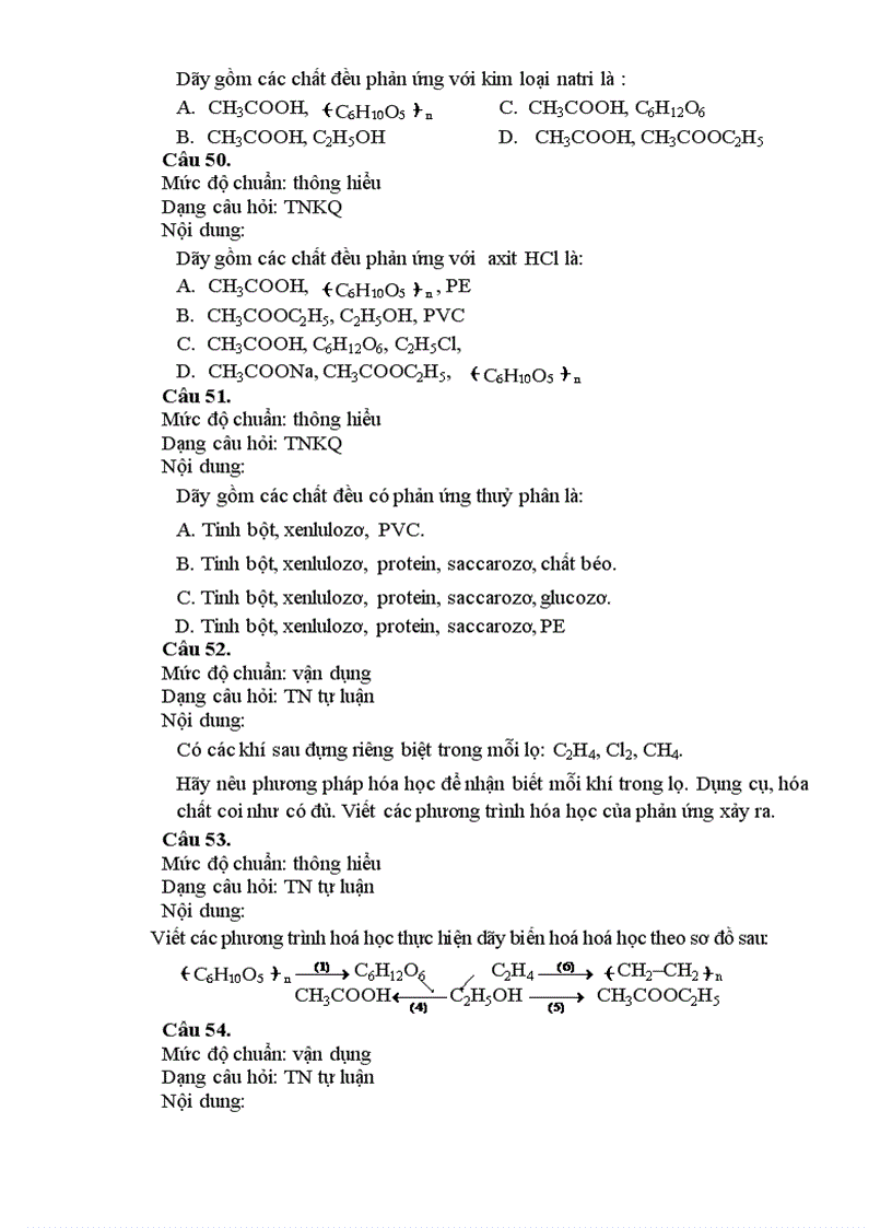 image for page Tai lieu tap huan de kt mon Hoa
