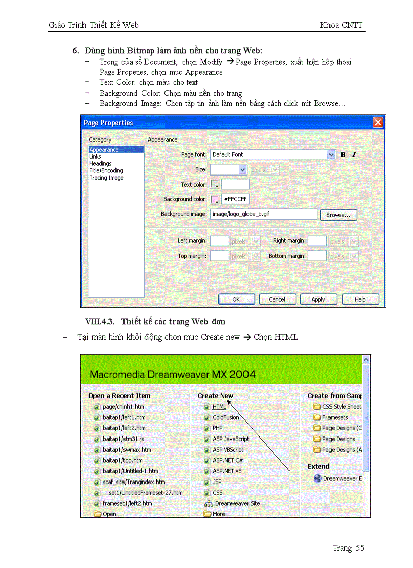 image for page Thiet ke web