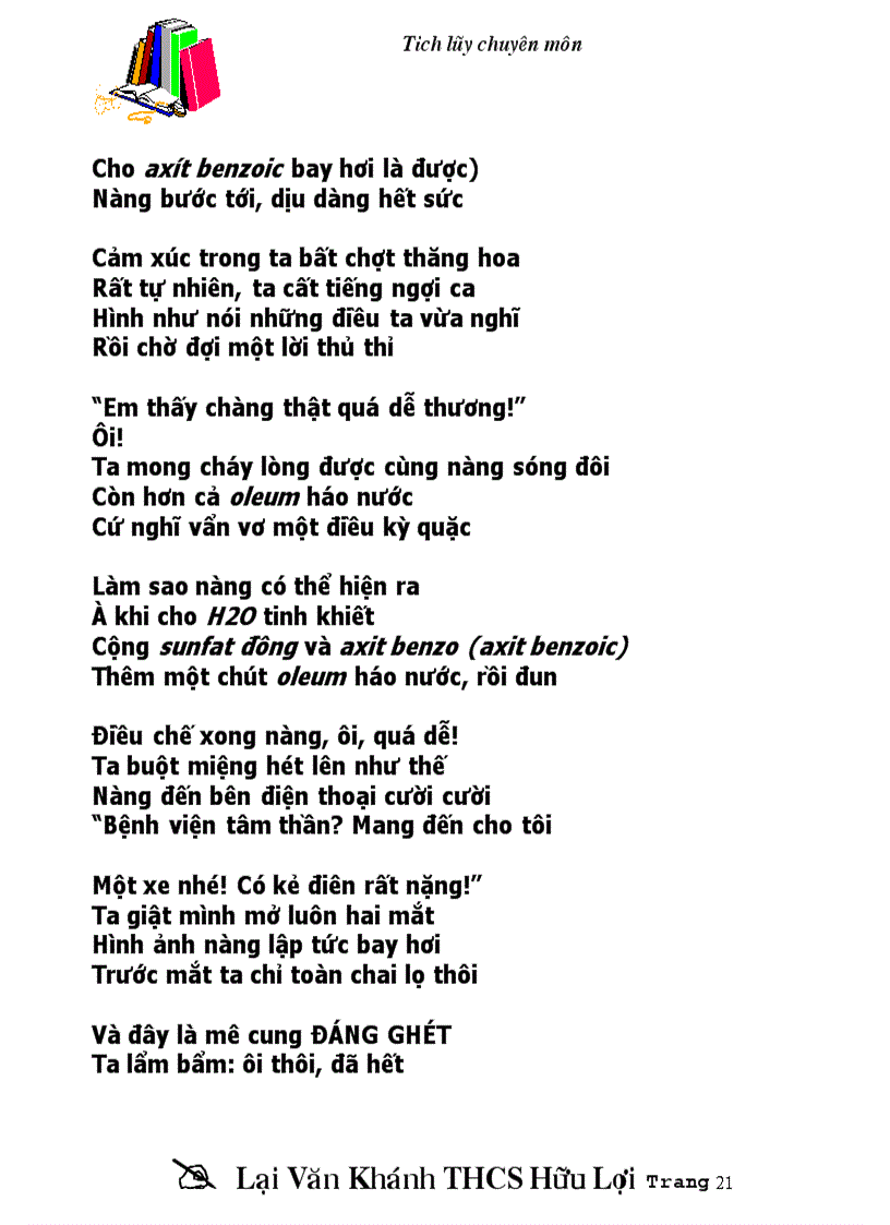 image for page Tho tinh hoa hoc